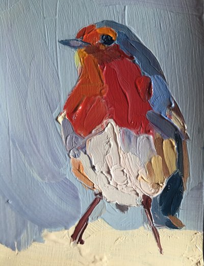 petirrojo, 2016 de Barbara Hoogeweegen