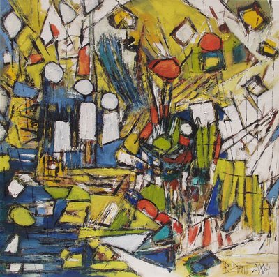 Formas abstractas vibrantes de Barbara Piatti