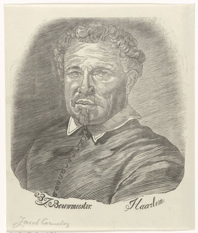 Retrato de Jacob Cornelisz. de Barend Johannes Bouwmeester
