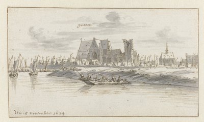 Vista de la tumba, Brabante Septentrional de Barend Klotz (attributed to)