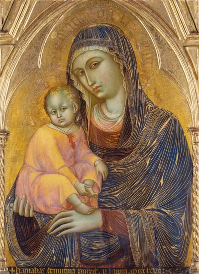Madonna y Niño de Barnaba da Modena