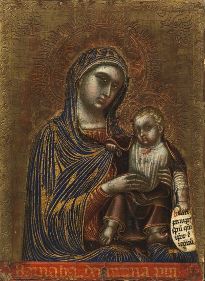 Virgen y Niño, c.1365-70 de Barnaba da Modena