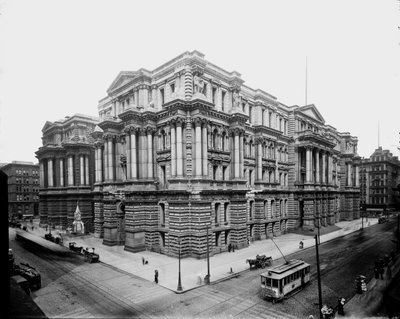 Ayuntamiento y edificio del condado, Chicago, Illinois, EE.UU. de Barnes and Crosby