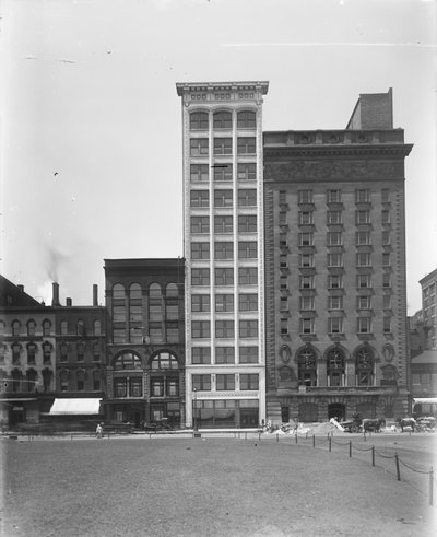 Edificio Lake View (Edificio del Tribunal Municipal), Chicago, Illinois, EE.UU., c.1908 de Barnes and Crosby