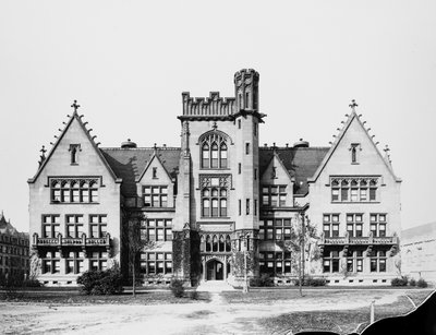 Laboratorio Físico Ryerson en la Universidad de Chicago, Chicago, Illinois, EE.UU., c.1900 de Barnes and Crosby