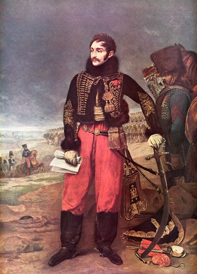 Retrato de Antoine-Charles-Louis, Conde de Lasalle de Baron Antoine Jean (after) Gros