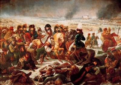 Napoleón I en el campo de batalla de Eylau el 9/02/1807 de Baron Antoine Jean Gros