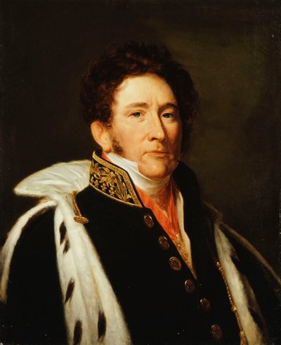 Retrato de Louis-Marie-Joseph, Conde de Brigode, Par de Francia de Baron Antoine Jean Gros