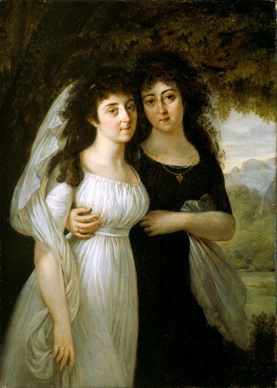 Retrato de las hermanas Maistre de Baron Antoine Jean Gros