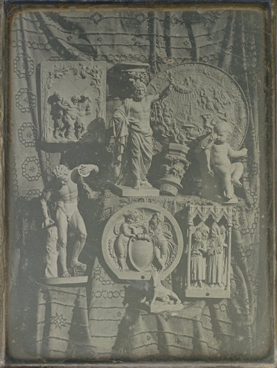 Bodegón con moldes de yeso de Baron Armand Pierre Séguier