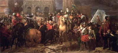 Entrada de Enrique IV en París, 22 de marzo de 1594 de Baron François Pascal Simon Gérard