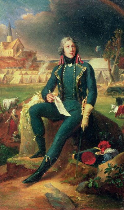 Retrato del General Louis-Lazare Hoche (1768-97) de Baron François Pascal Simon Gérard