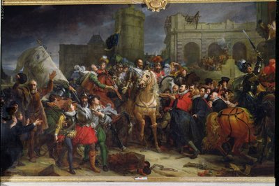 La entrada de Enrique IV en París, 22 de marzo de 1594 de Baron François Pascal Simon Gérard