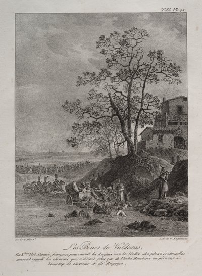 Campaña Española: Los Pantanos de Valderas, Provincia de León de Baron Louis Albert Guillain Bacler d