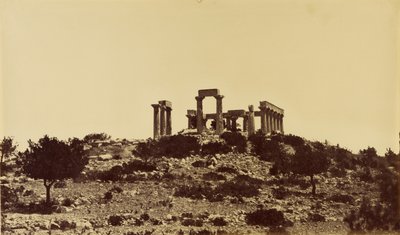 Templo de Júpiter en Egina. de Baron Paul des Granges