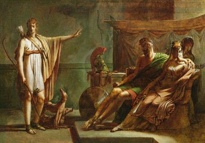 Fedra e Hipólito, 1802 de Baron Pierre Narcisse Guerin