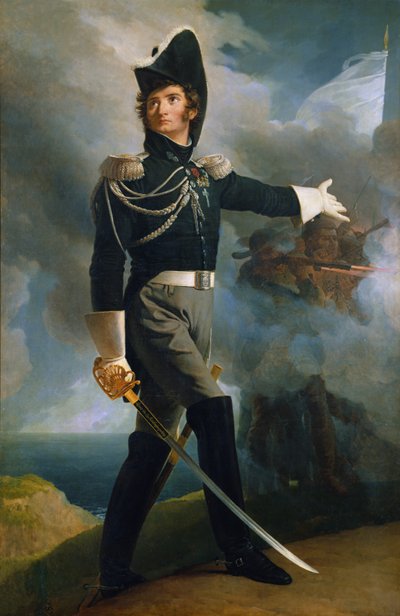 Retrato de Louis du Vergier, 1819 de Baron Pierre Narcisse Guerin