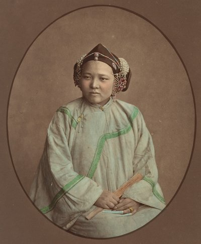Fille de Lanxchow, 1870s de Baron Raimund von Stillfried