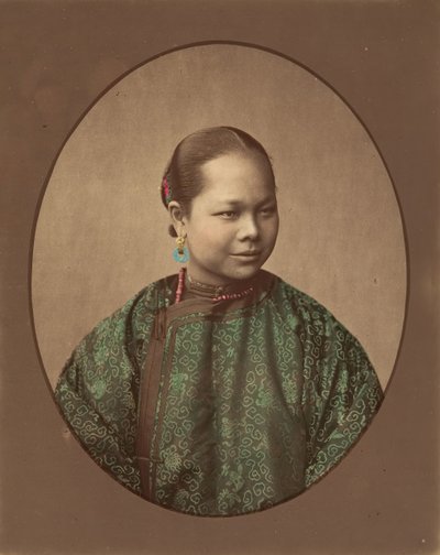 Chica de Shanghái, 1870s de Baron Raimund von Stillfried