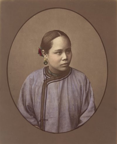Chica de Shanghái, 1870s de Baron Raimund von Stillfried