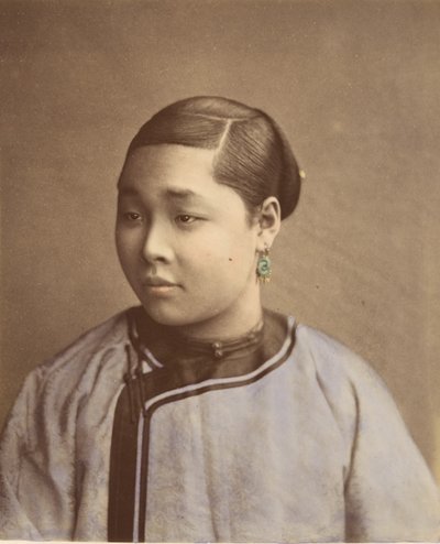 Chica de Shanghái, 1870s de Baron Raimund von Stillfried