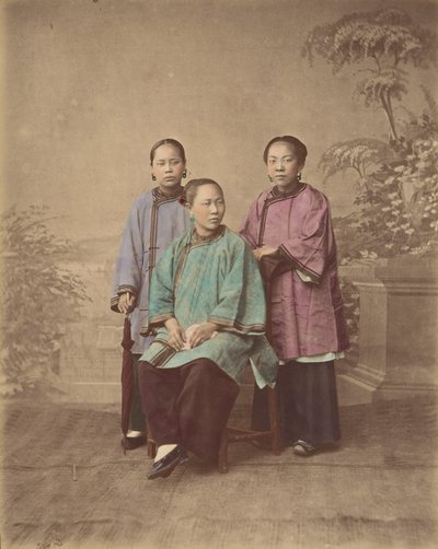 Filles de Shanghai, 1870s de Baron Raimund von Stillfried