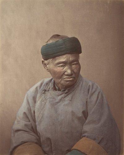 [Retrato de una anciana china], 1870s de Baron Raimund von Stillfried
