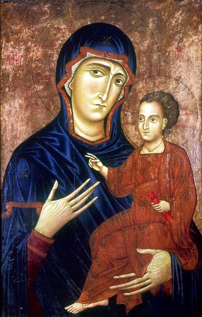 Madonna y Niño de Barone Berlinghier