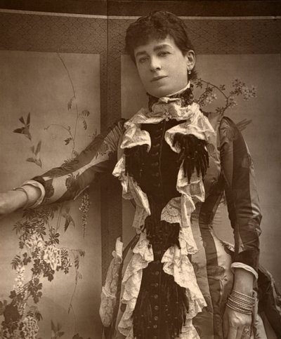Actriz británica Lady Monckton en Jim the Penman, 1886 de Barraud