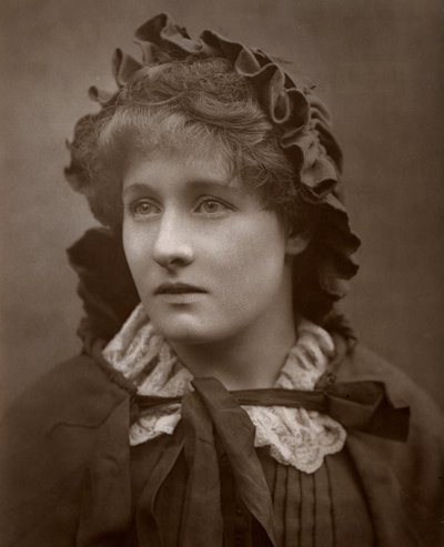 Actriz británica Mary Rorke en The Harbour Lights, 1886 de Barraud