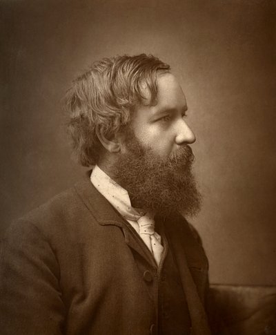 Henry Arthur Jones, dramaturgo británico, 1886 de Barraud