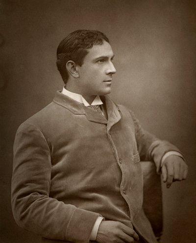 Maurice Barrymore, actor británico de Barraud