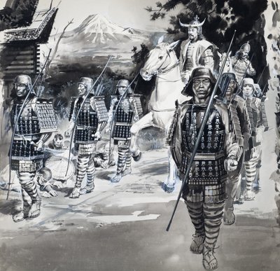 Guerreros asiáticos de Barrie Linklater