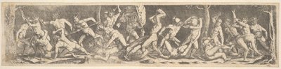 Batalla por la bandera copia, principios del siglo XVI de Barthel Beham