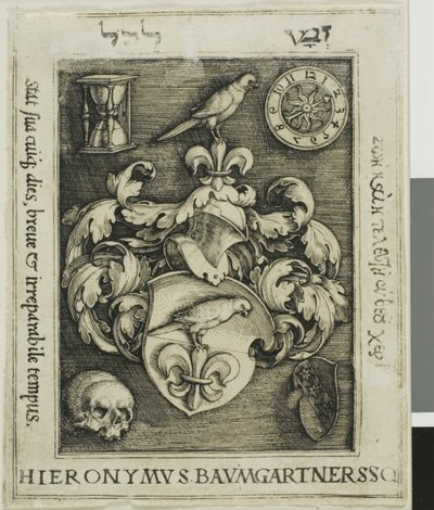 Placa de Hieronymous Baumgärtner de Barthel Beham