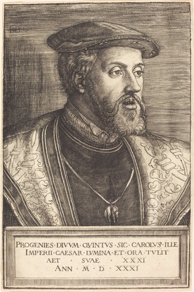 Emperador Carlos V de Barthel Beham