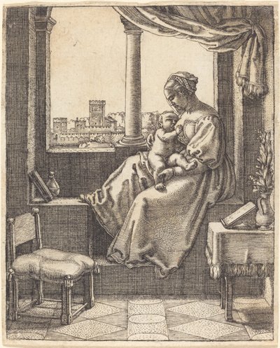 Virgen en la ventana de Barthel Beham