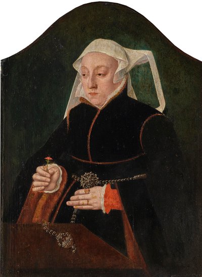 Retrato femenino de Bartholomäus Bruyn