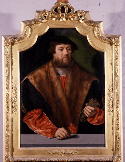 Retrato de un noble de Bartholomaeus Bruyn