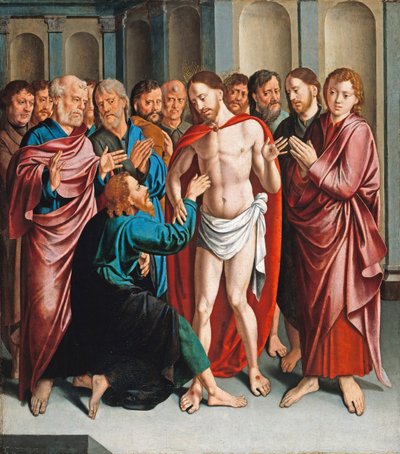 La incredulidad de Santo Tomás de Bartholomaeus Bruyn