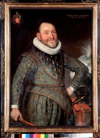 Retrato del poeta francés Theodore Agrippa d
