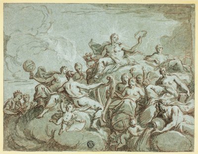 Apolo y las Musas de Bartholomaeus Spranger