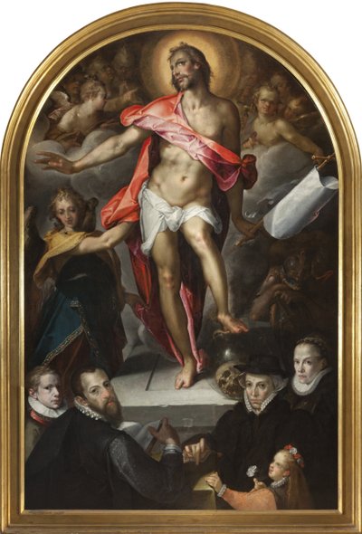 Epitafio del orfebre Nicolas Muller de Praga de Bartholomaeus Spranger