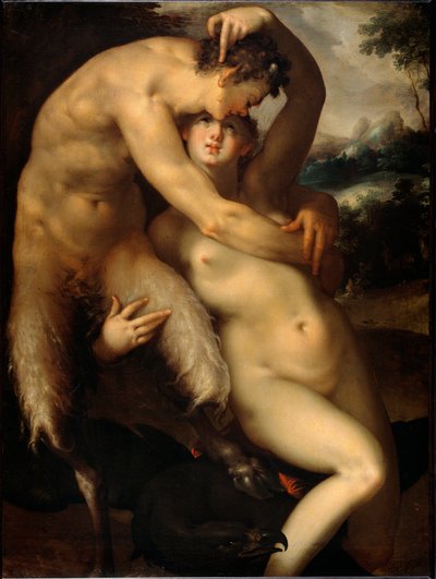 Júpiter y Antíope de Bartholomaeus Spranger