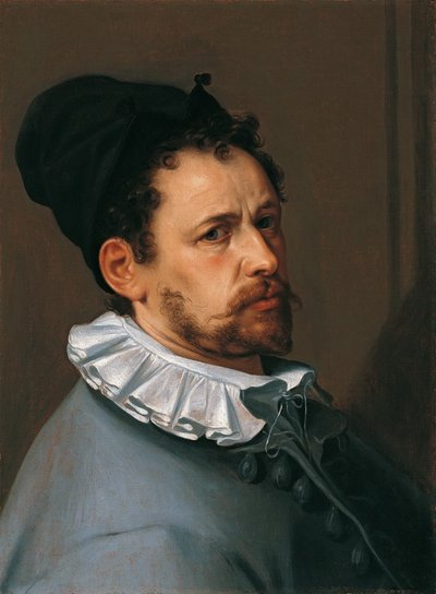 Autorretrato, ca 1585 de Bartholomaeus Spranger