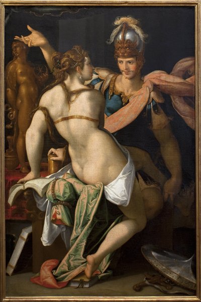Ulises y Circe de Bartholomaeus Spranger