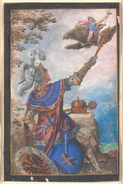 Alegoría de la pintura bajo la Casa de Habsburgo de Bartholomäus Strobel d.Y.