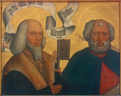 Peter v. Hewen con San Pedro de Bartholomäus Zeitblom