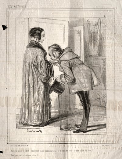 Las actrices: ¡Buenos días mi Coronel! de Bartholomaus Seutter