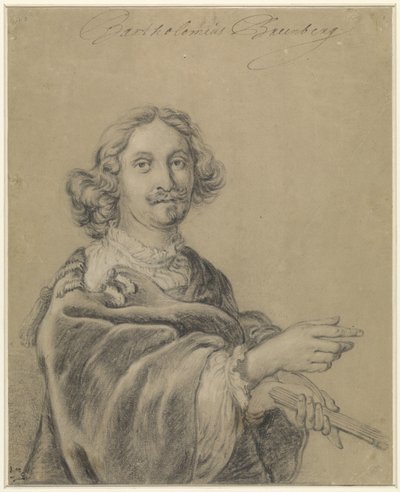 Retrato de Bartholomeus Breenbergh de Bartholomeus Breenbergh (possibly)